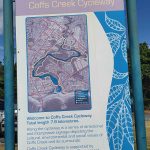 Coffs Creek Cycleway route