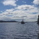 Fishing boat on the Clarence River
