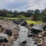 Creek near Japanese garden