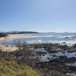 View along Sawtell Beach
