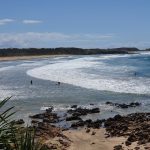 Popular surfing spot