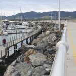 View of the Northern Breakwall