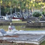 I spent a little time looking at the graves, some very sad ones