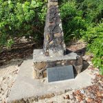 Cairn to commemorate voyage of Capt. Cook through Whitsunday Passage on 4 June 1770