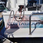 Contagious because there is no boat named COVID