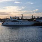 Lady Pamela, which controversially crossed the border into Queensland in August 2020 allegedly providing false information
