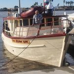 Rum'Un, owned by friends who've cruised from Tasmania