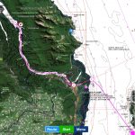 Route from Orpheus Island to Gayundah Creek