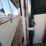 In this position, I'd catch the hook when I walked by