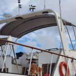 Finished bimini cover