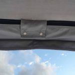 Covers over the zipper ends