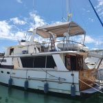 Port side view from the dock