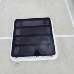 Bathroom hatch, needing painting around the edge